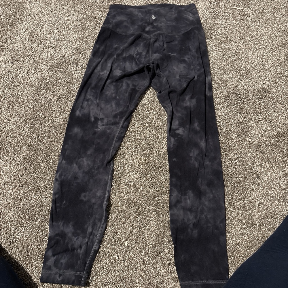 lululemon athletica Charcoal Tie-Dye Leggings - Picture 2 of 4